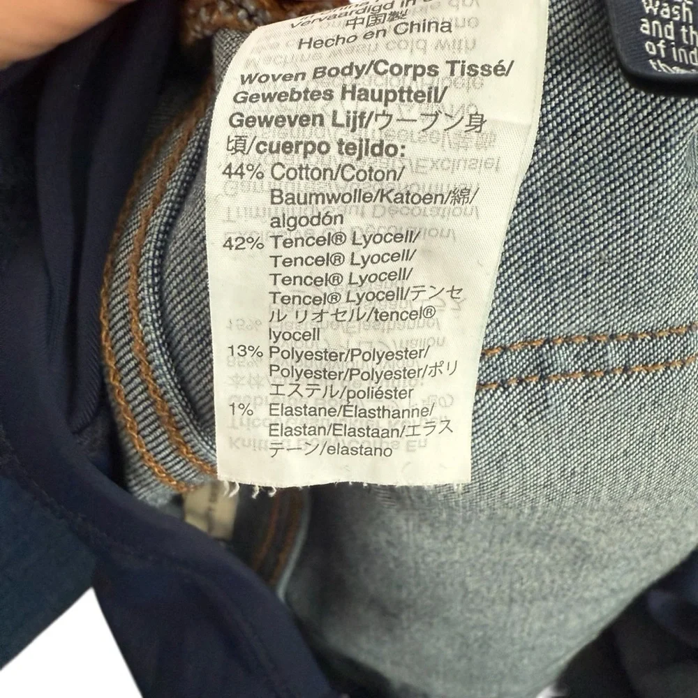 Madewell Maternity Jeans Size 29 Dark Wash Over-The-Belly High-Rise Skinny Jeans - Picture 5 of 5